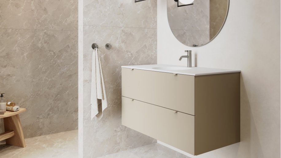 S19 Leirebrun fra Svane Kjøkkenet