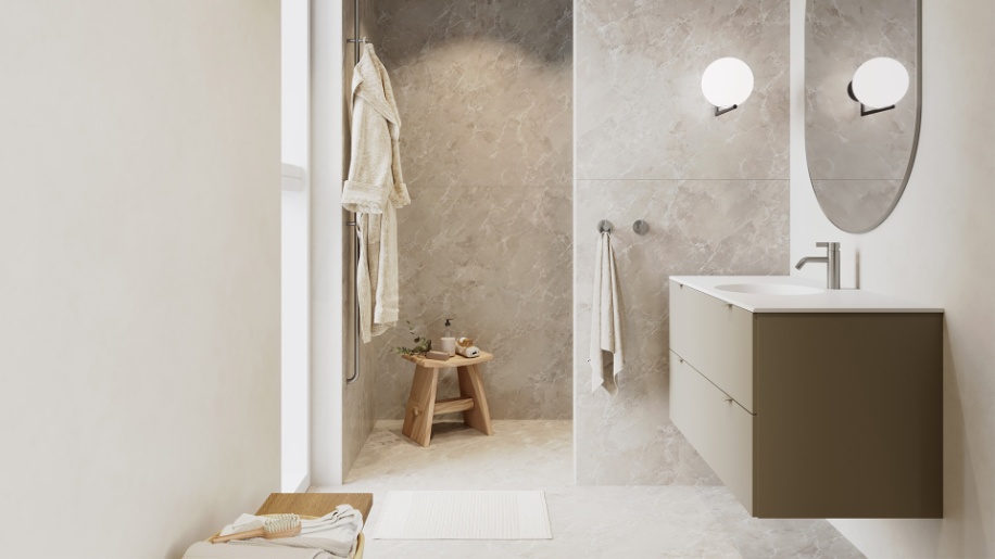 S19 Leirebrun fra Svane Kjøkkenet