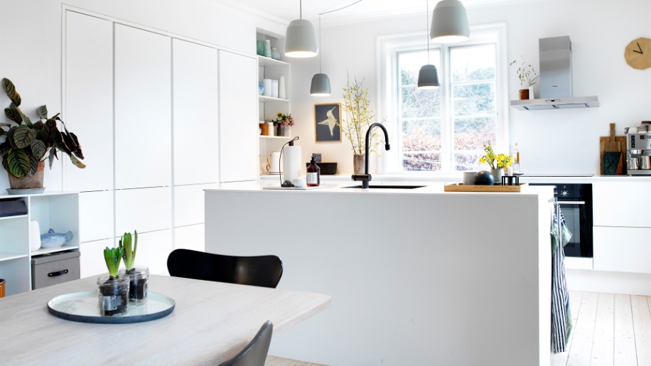 WBL hvit kjøkken fra Svane Kjøkkenet