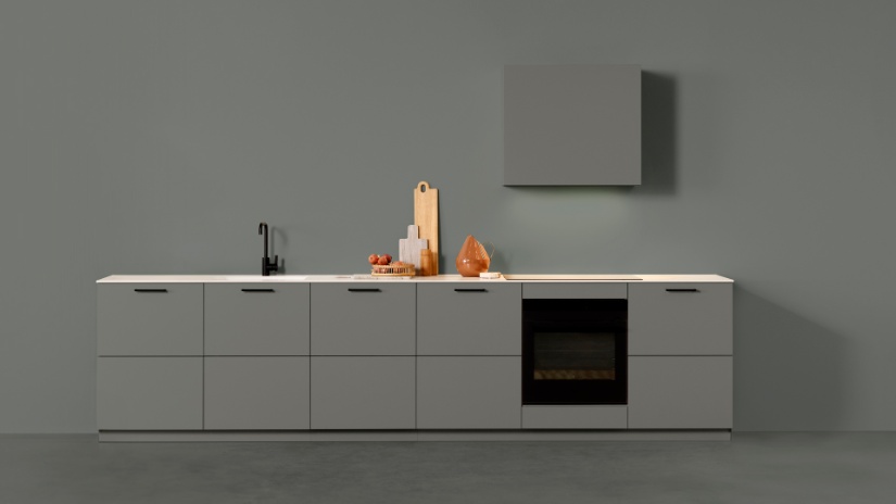Svane Kjøkkenet Deco i fargen Cement grå